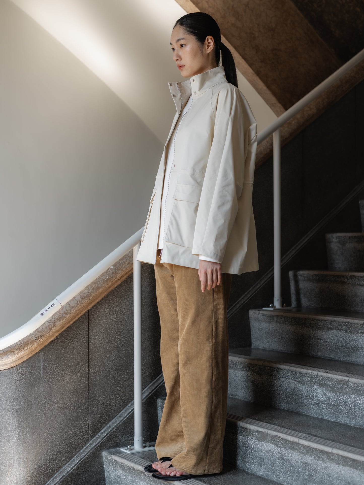 Drawstring Field Jacket