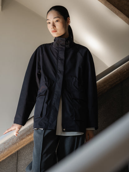 Drawstring Field Jacket