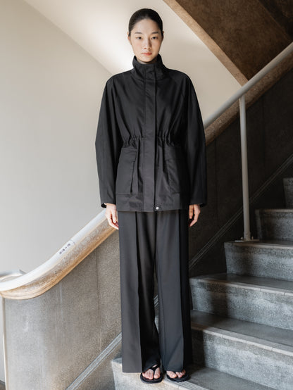 Drawstring Field Jacket