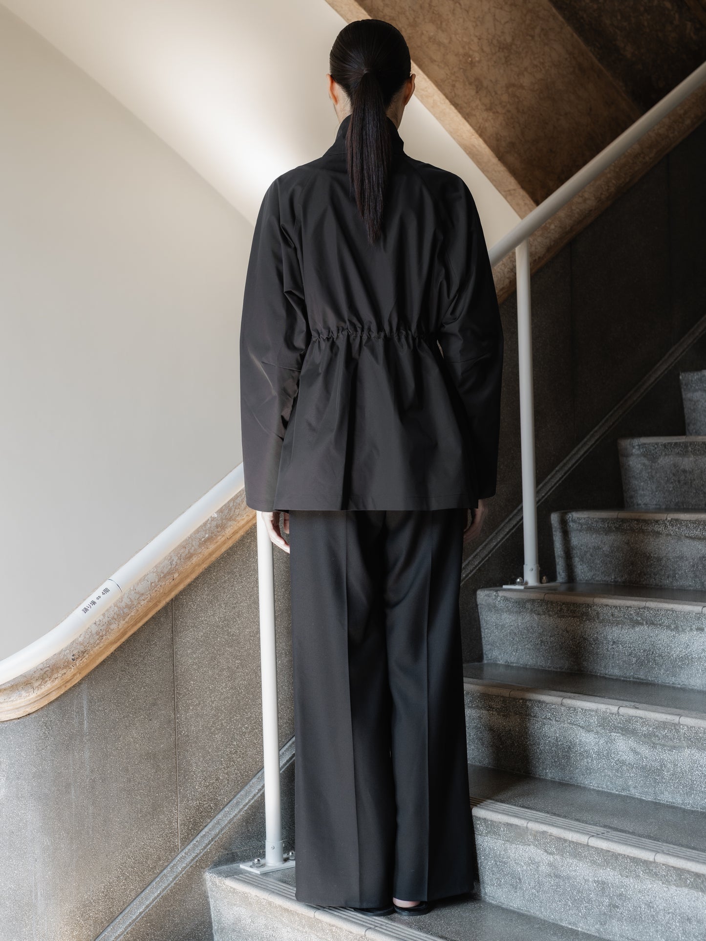 Drawstring Field Jacket