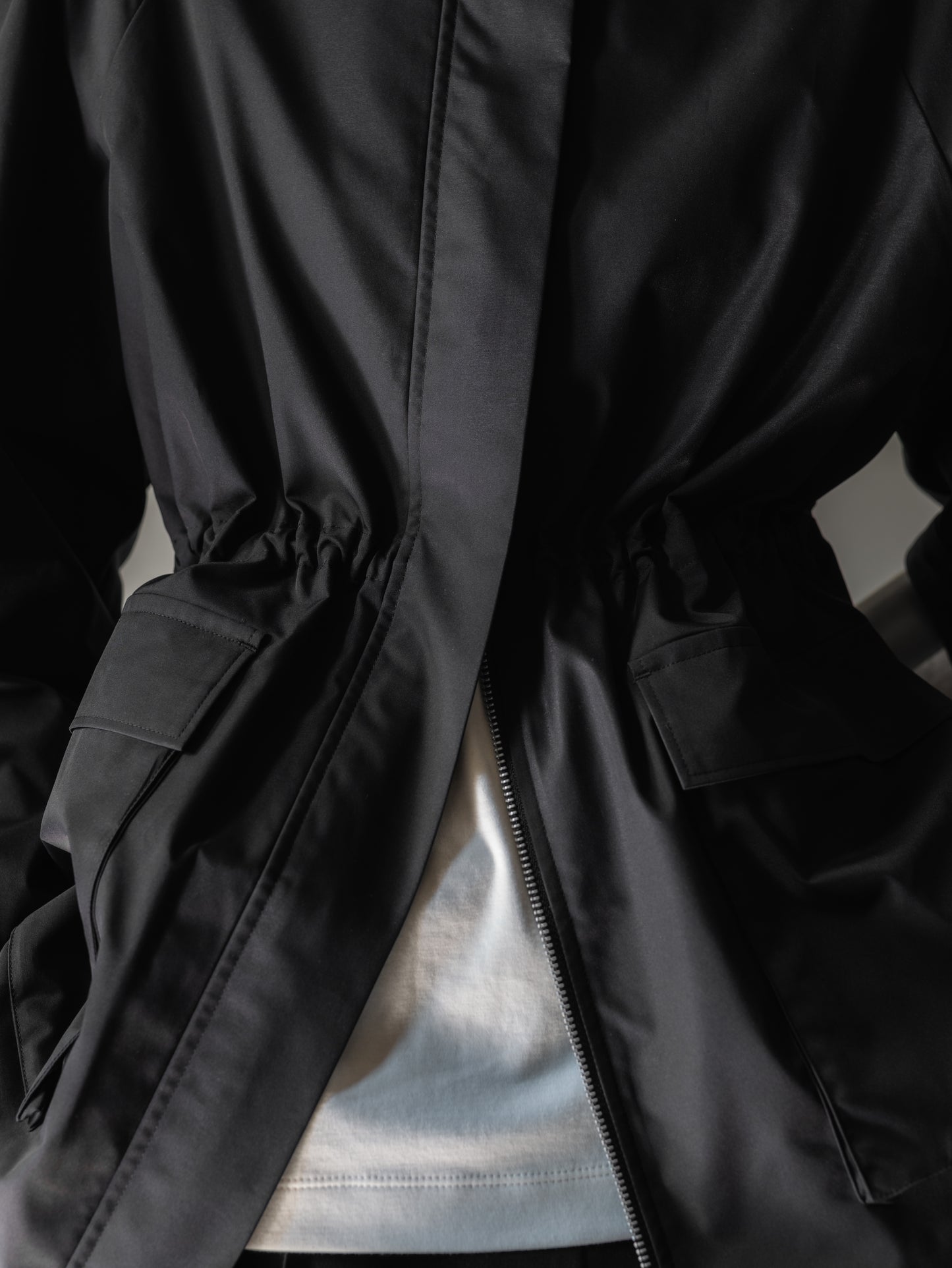 Drawstring Field Jacket
