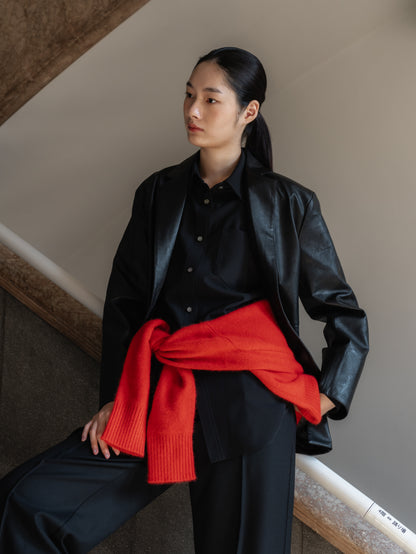 Wool Oversized Shirt