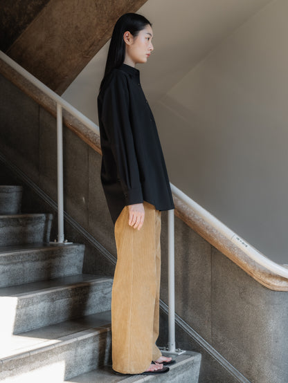 Corduroy Straight Trousers