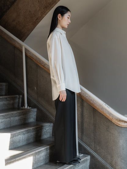【PRE ORDER】Wool Blend Easy Pants