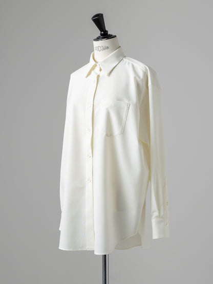 Wool Oversized Shirt