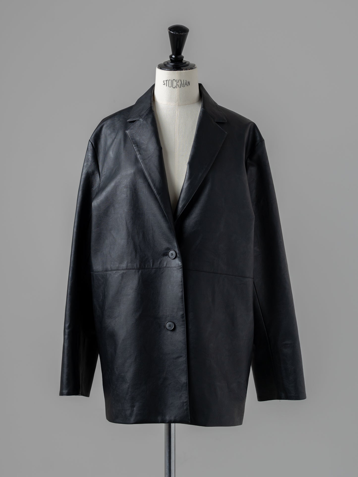 Minimal Leather Jacket