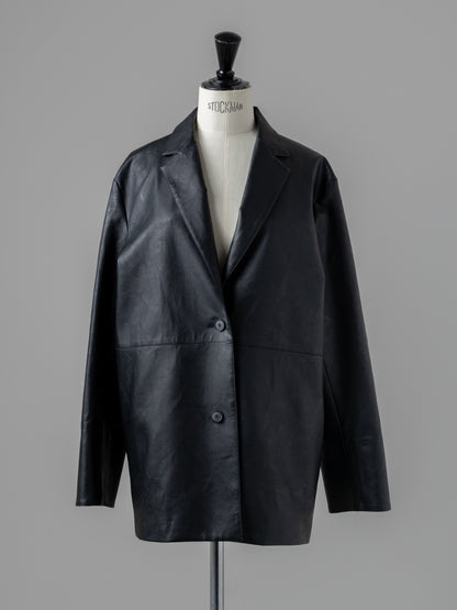 Minimal Leather Jacket