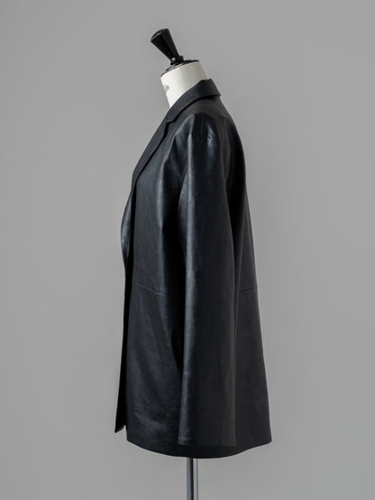 Minimal Leather Jacket