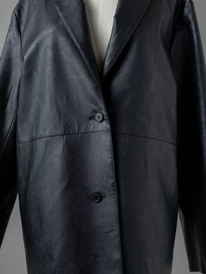 Minimal Leather Jacket
