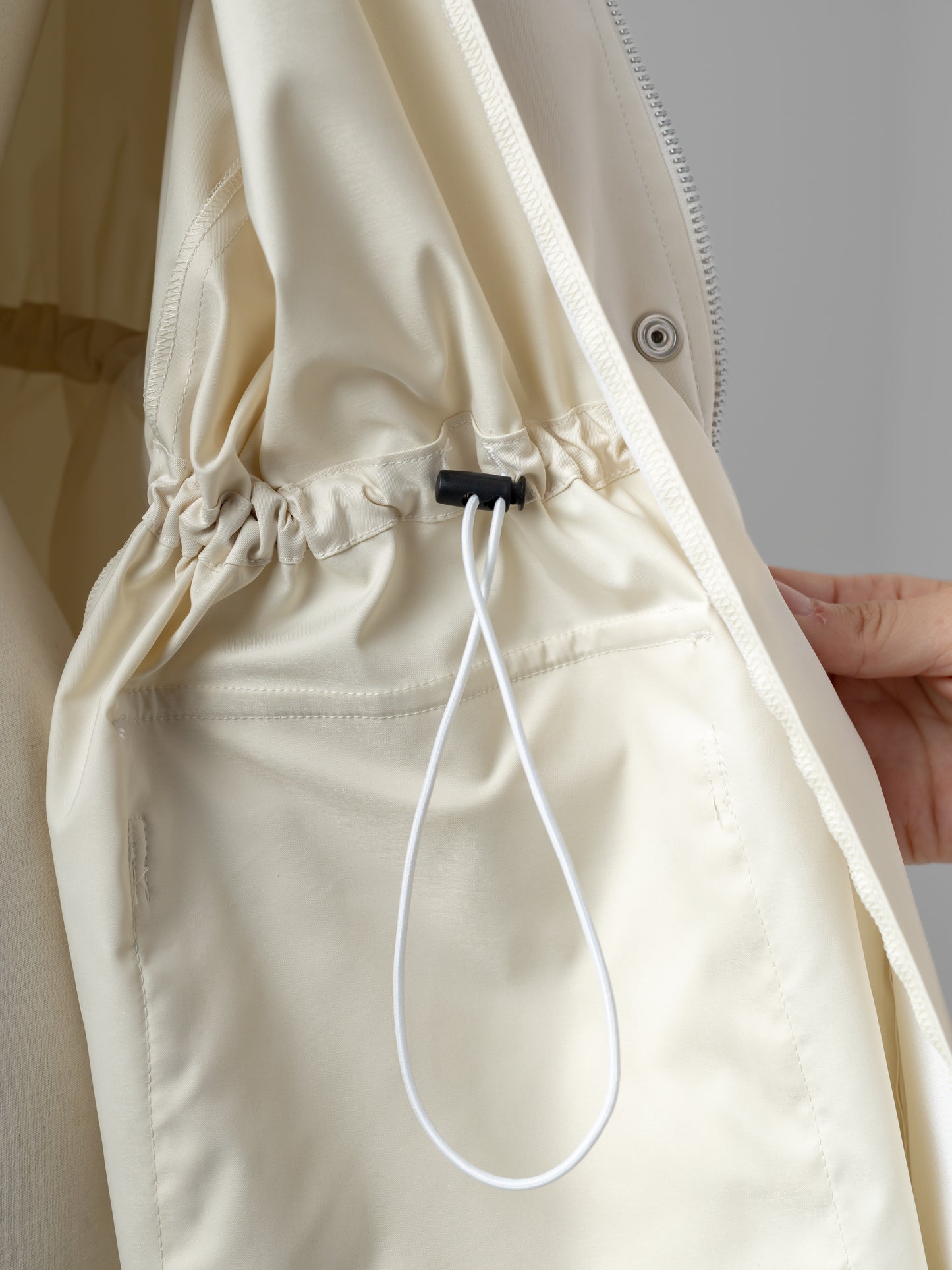 Drawstring Field Jacket
