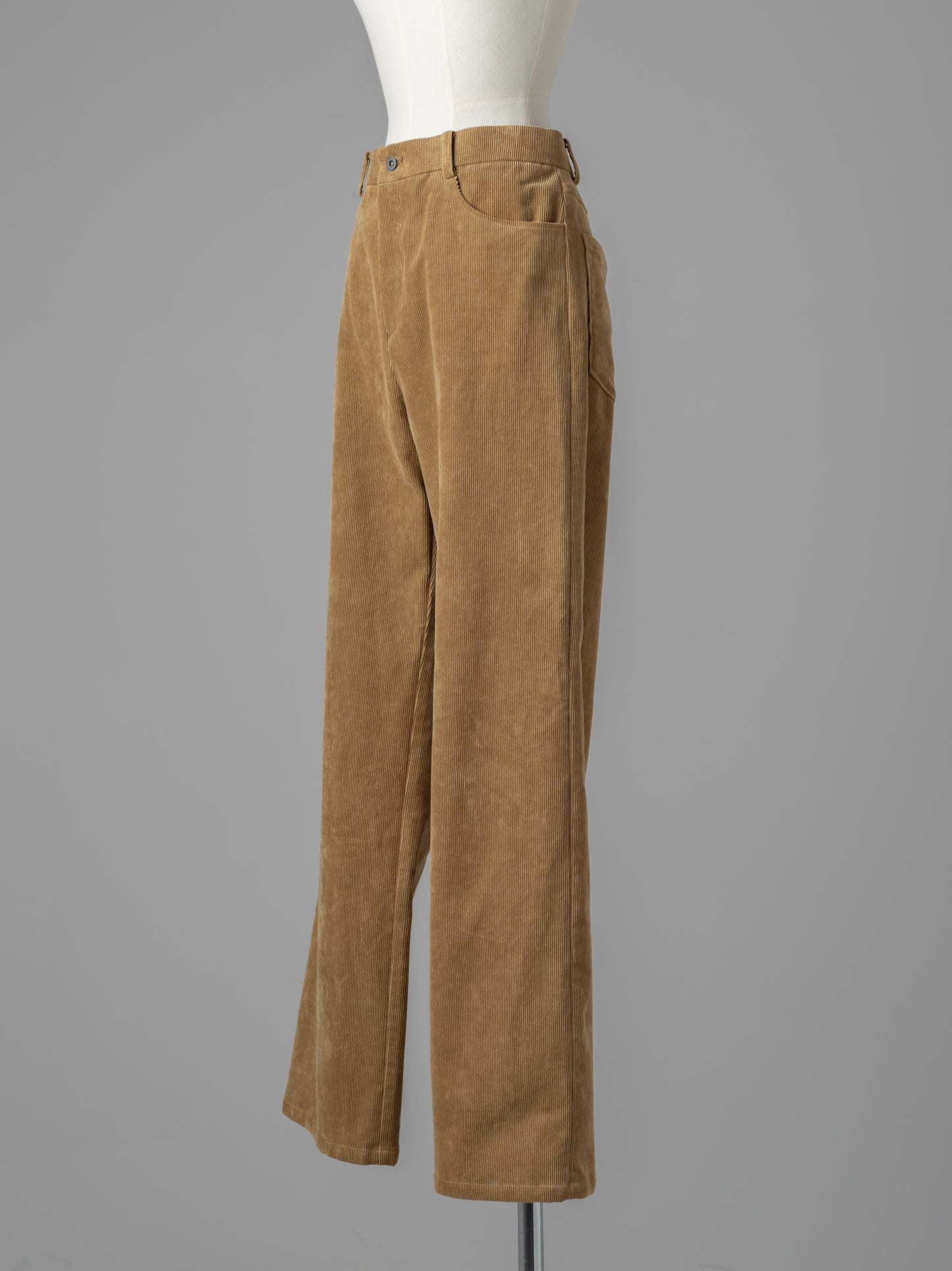 Corduroy Straight Trousers