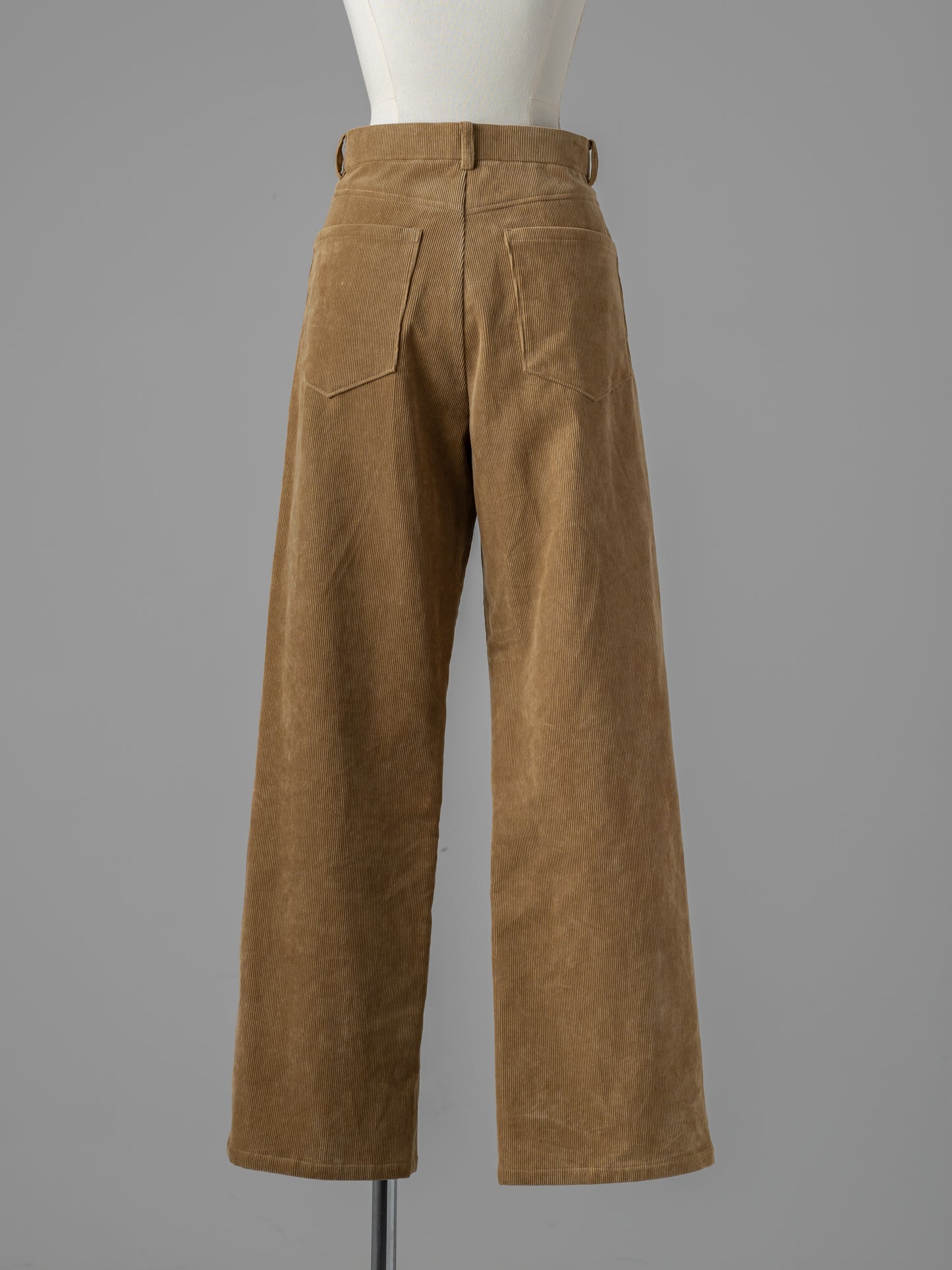 Corduroy Straight Trousers