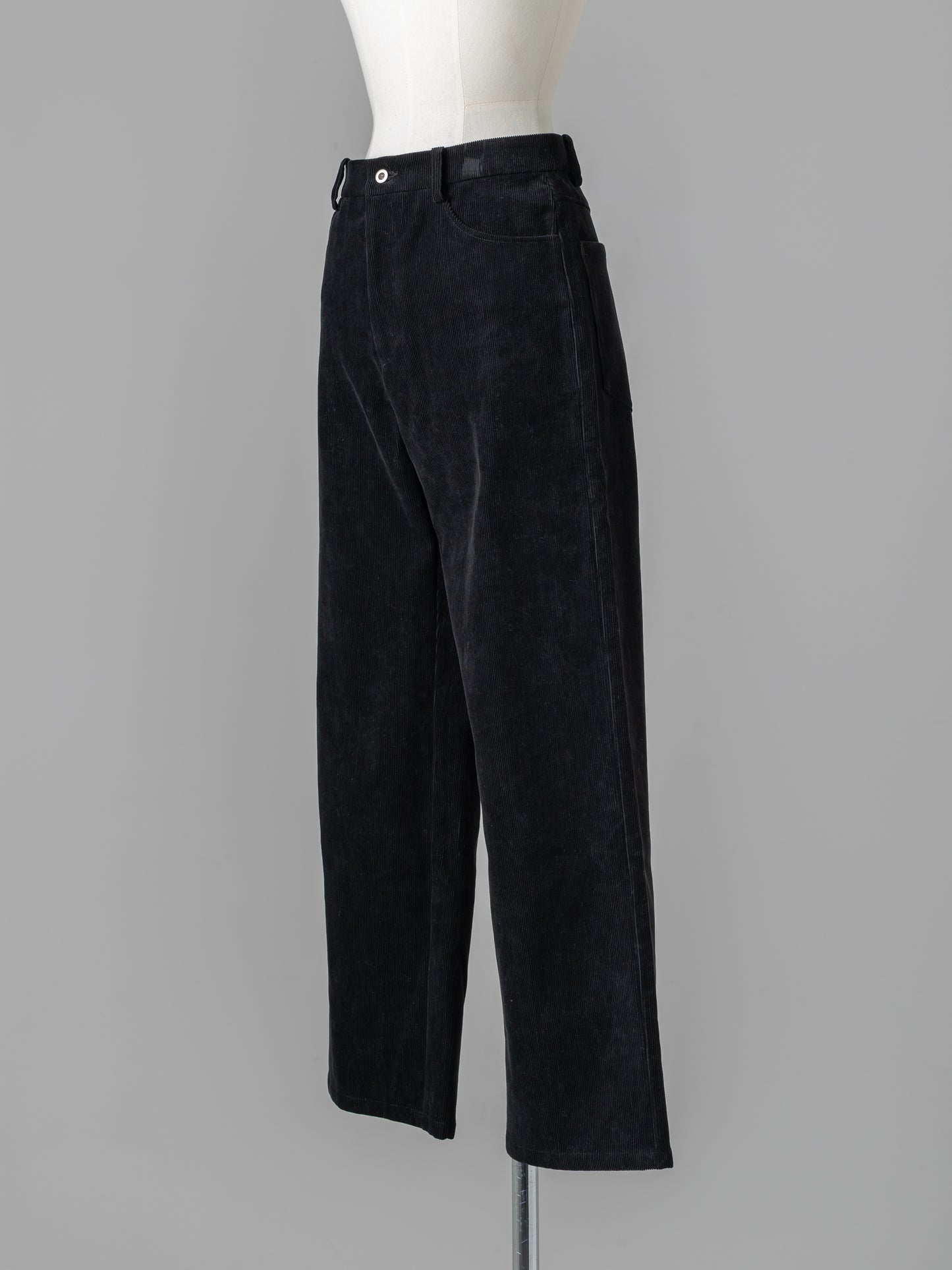 Corduroy Straight Trousers
