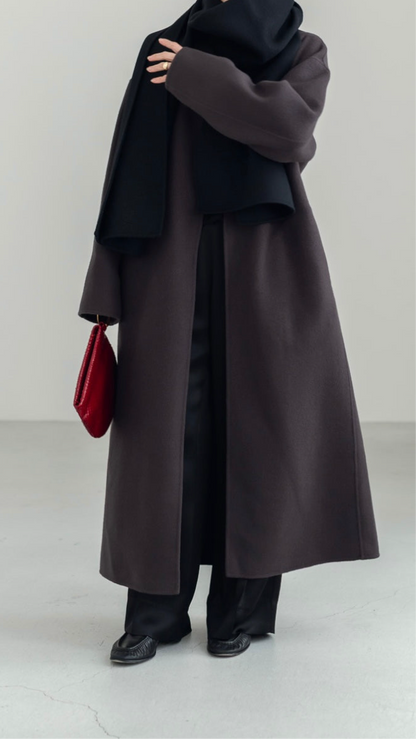 【PRE ORDER】Serene Robe Coat(sepia)