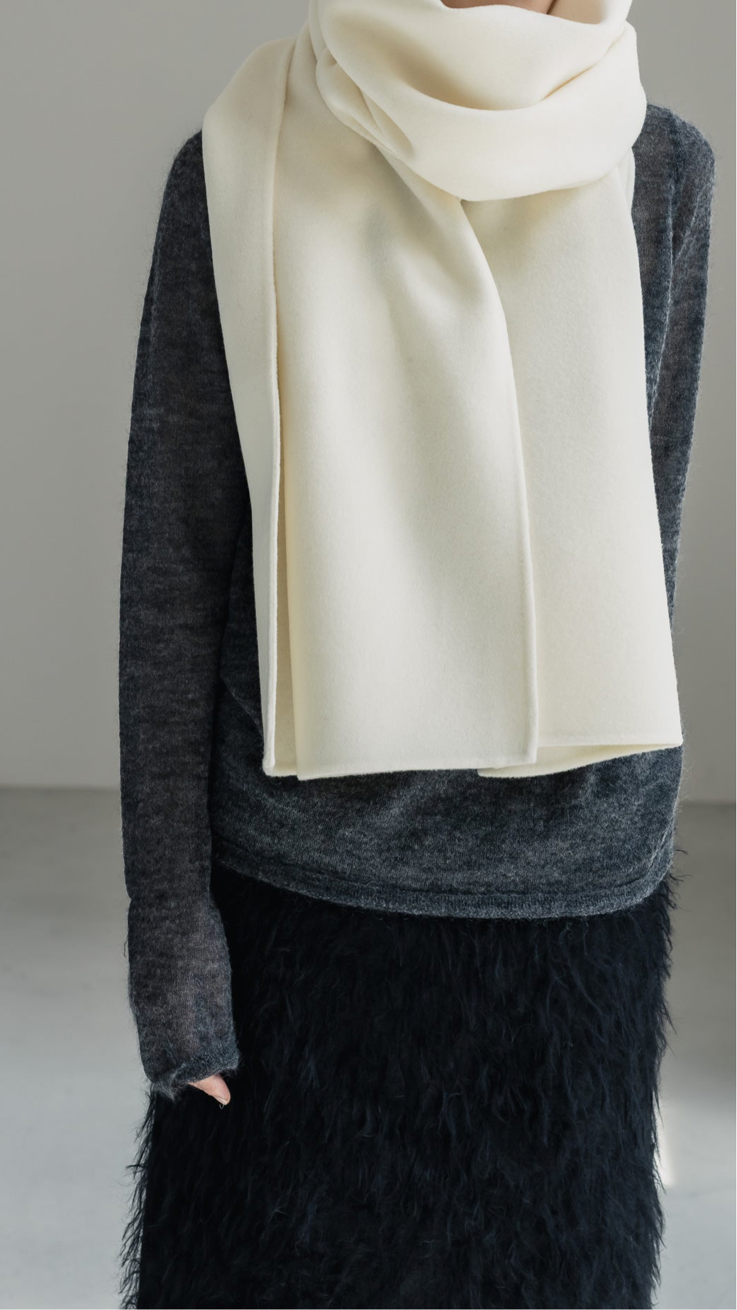 【PRE ORDER】Calme Stole(off white)