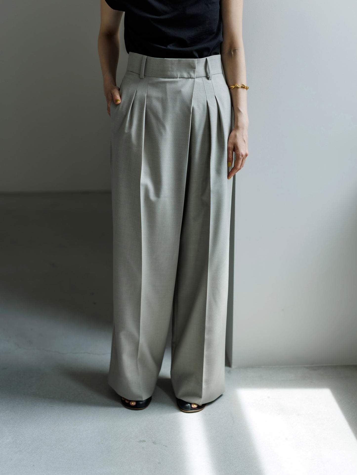 【PRE ORDER】WRAP TROUSER (3color)
