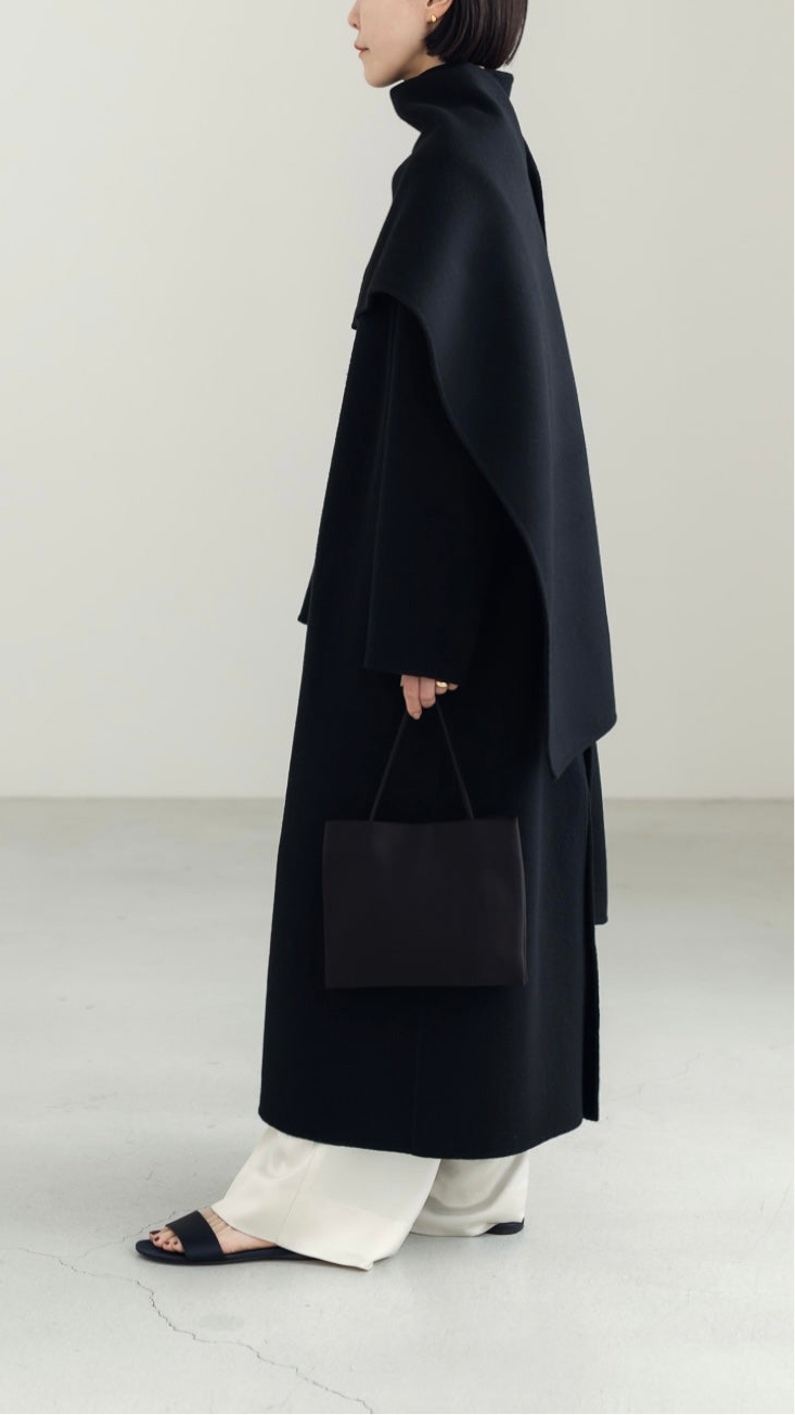 【PRE ORDER】Serene Robe Coat(black)