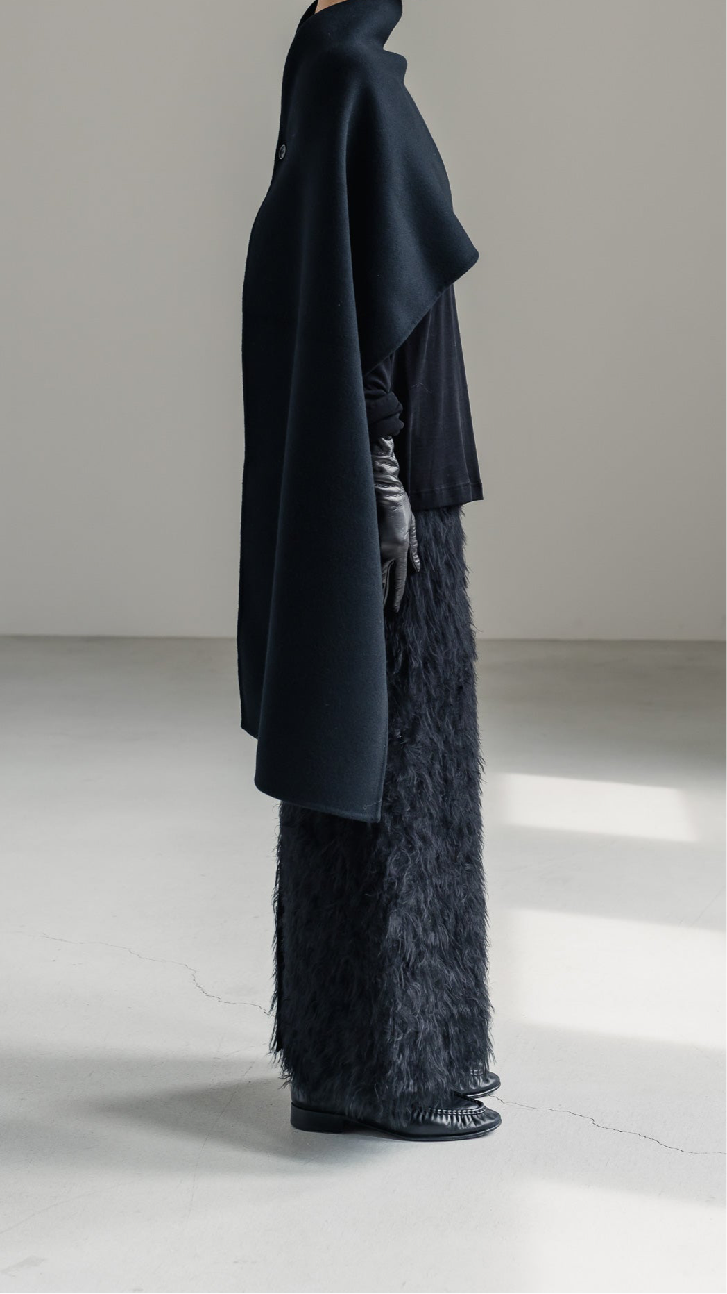 【PRE ORDER】Calme Stole(black)