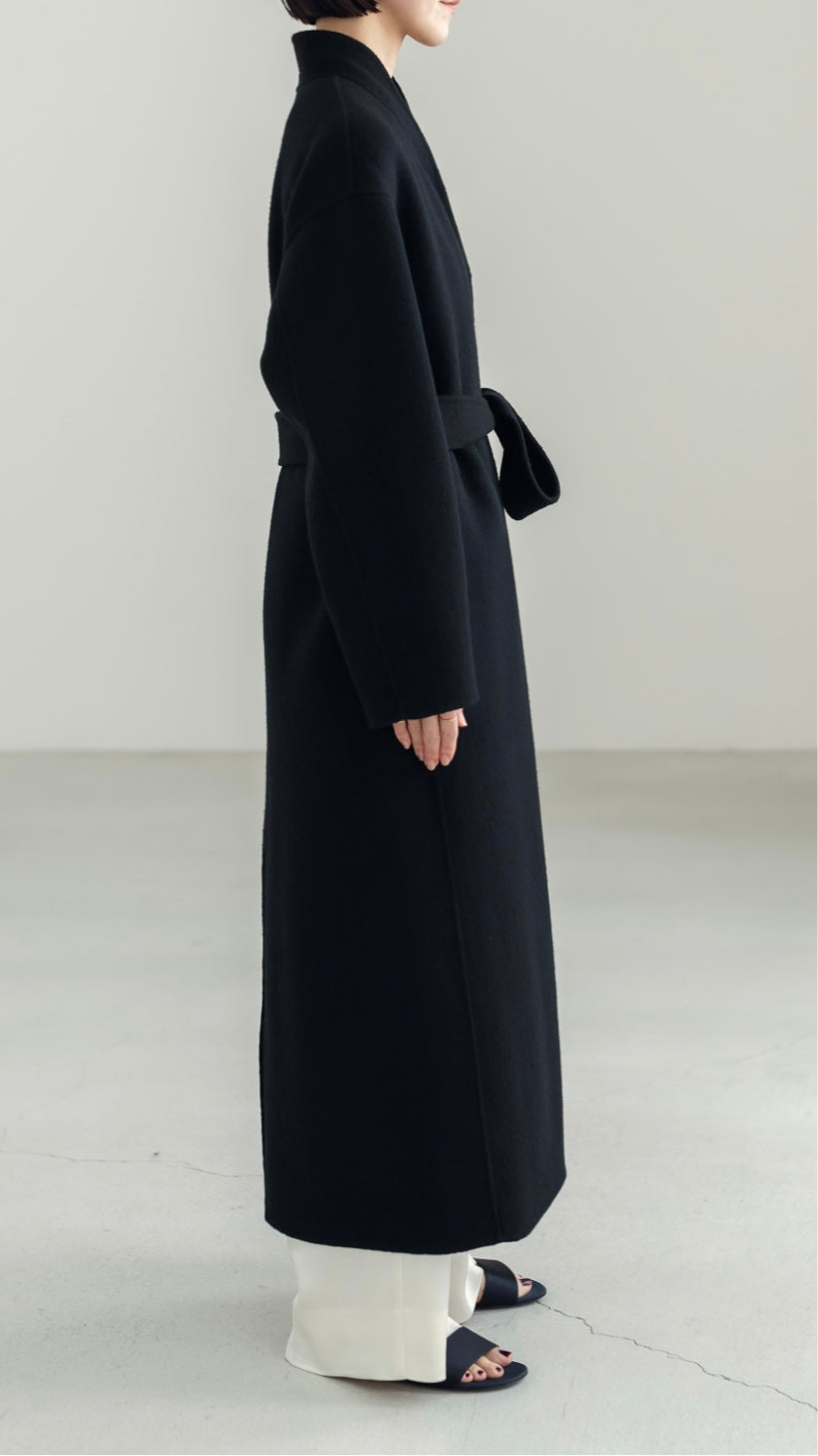 【PRE ORDER】Serene Robe Coat(black)