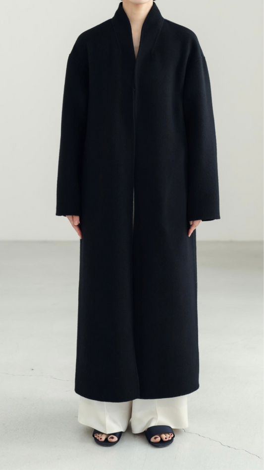【PRE ORDER】Serene Robe Coat(black)