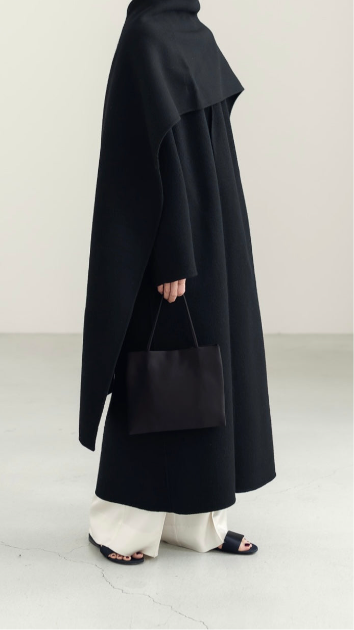 【PRE ORDER】Serene Robe Coat(black)