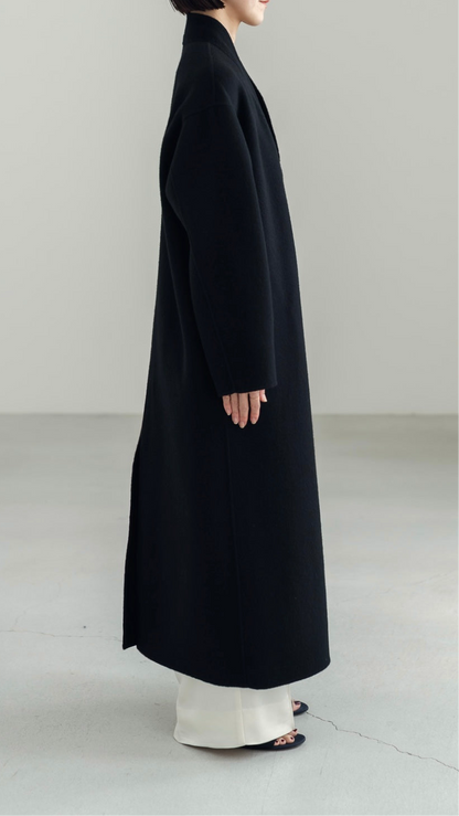 【PRE ORDER】Serene Robe Coat(black)
