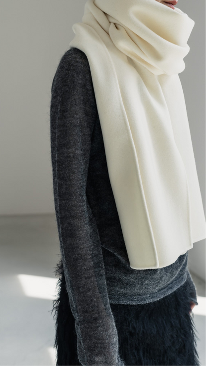 【PRE ORDER】Calme Stole(off white)