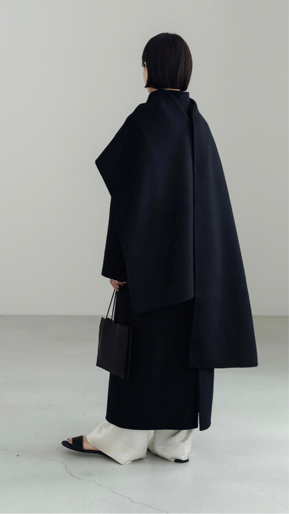 【PRE ORDER】Serene Robe Coat(black)