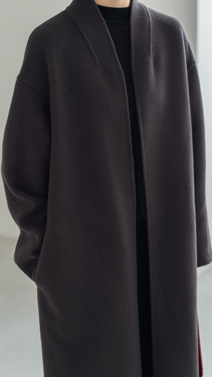 【PRE ORDER】Serene Robe Coat(sepia)