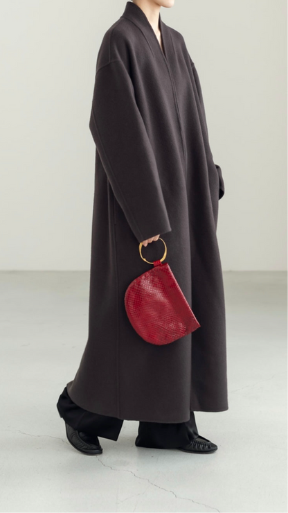 【PRE ORDER】Serene Robe Coat(sepia)