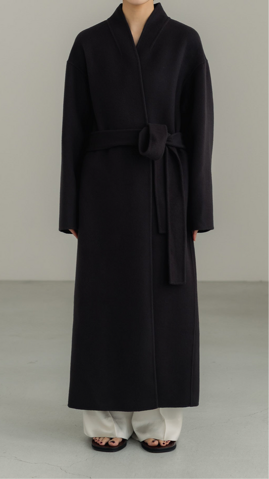 【PRE ORDER】Serene Robe Coat(sepia)