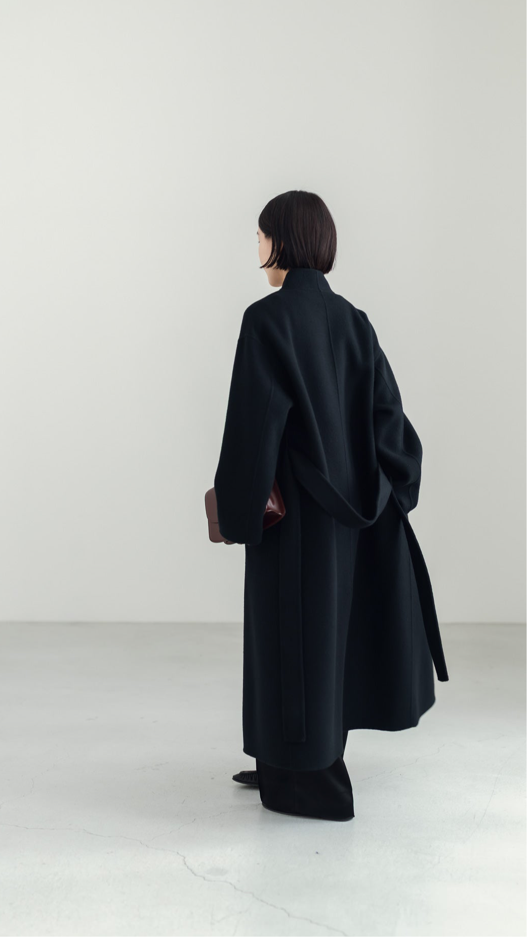 【PRE ORDER】Serene Robe Coat(black)
