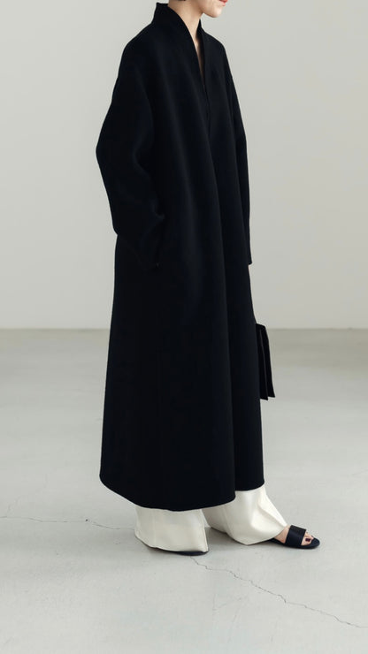 【PRE ORDER】Serene Robe Coat(black)