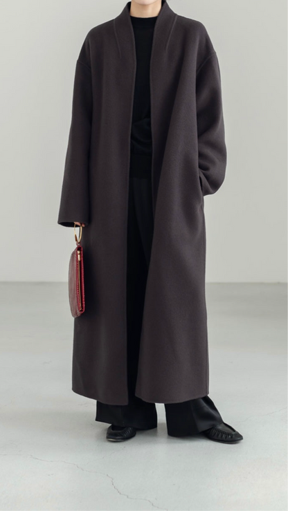 【PRE ORDER】Serene Robe Coat(sepia)