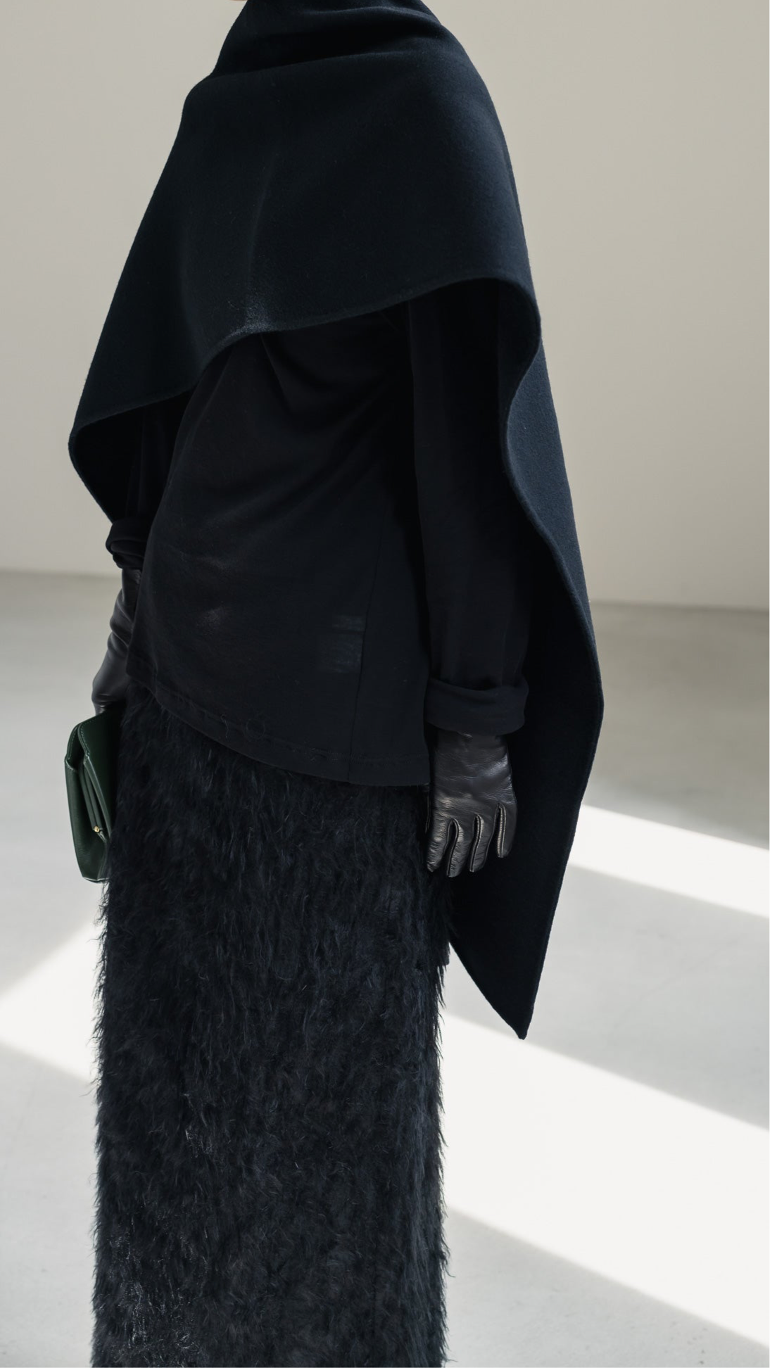 【PRE ORDER】Calme Stole(black)