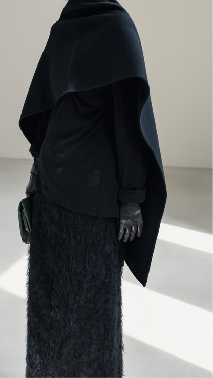 【PRE ORDER】Calme Stole(black)