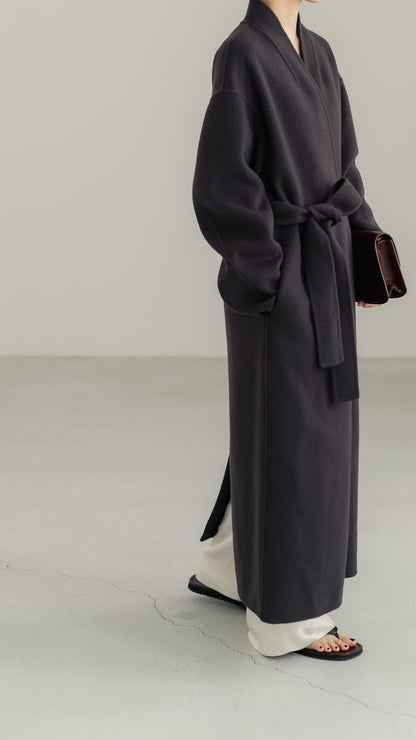 【PRE ORDER】Serene Robe Coat(sepia)