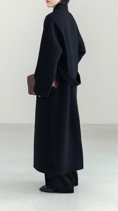 【PRE ORDER】Serene Robe Coat(black)