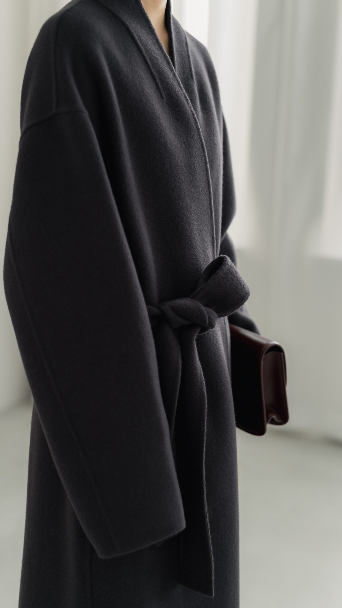 【PRE ORDER】Serene Robe Coat(sepia)