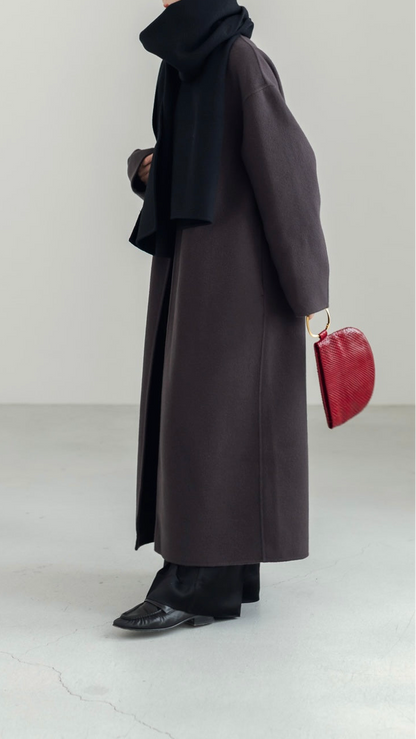 【PRE ORDER】Serene Robe Coat(sepia)