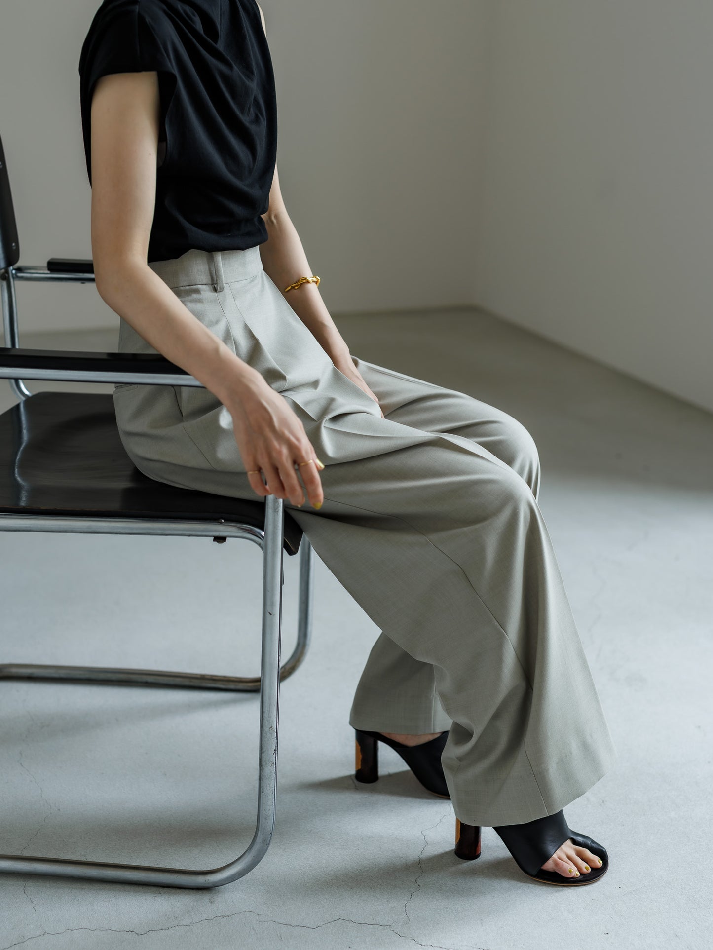 【PRE ORDER】WRAP TROUSER (3color)
