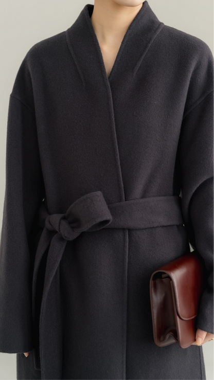 【PRE ORDER】Serene Robe Coat(sepia)