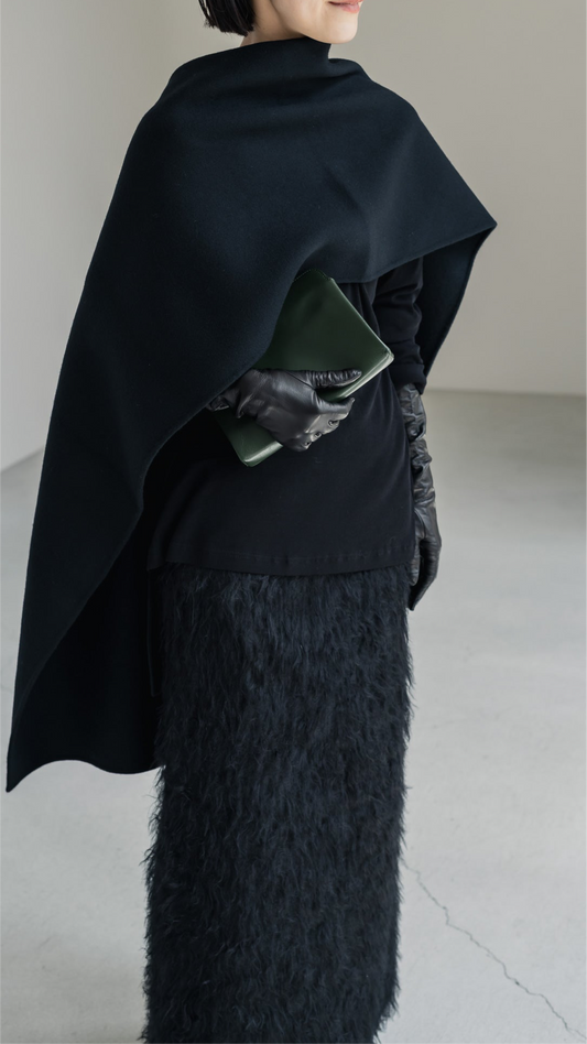 【PRE ORDER】Calme Stole(black)