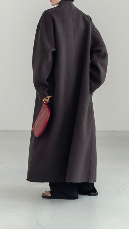 【PRE ORDER】Serene Robe Coat(sepia)