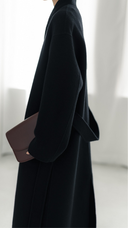 【PRE ORDER】Serene Robe Coat(black)