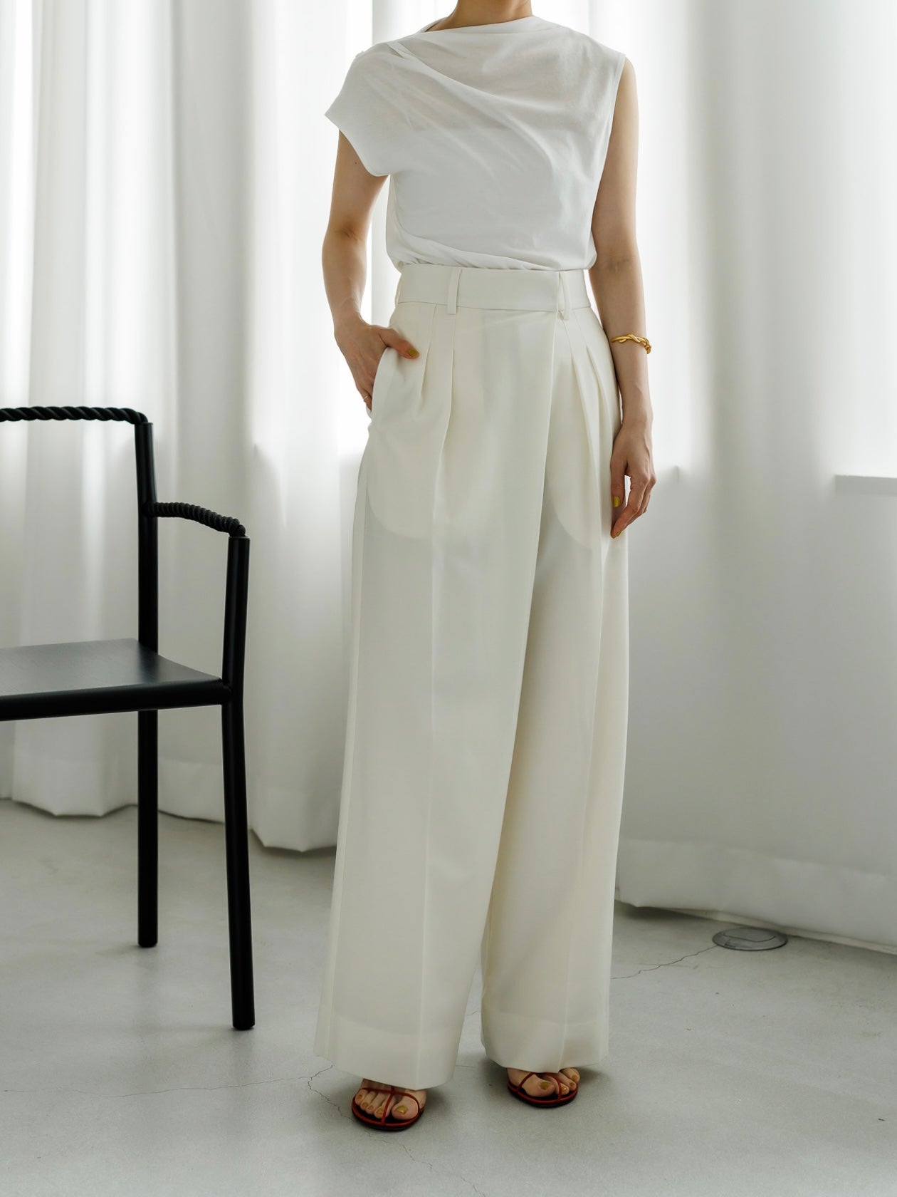 【PRE ORDER】WRAP TROUSER (3color)