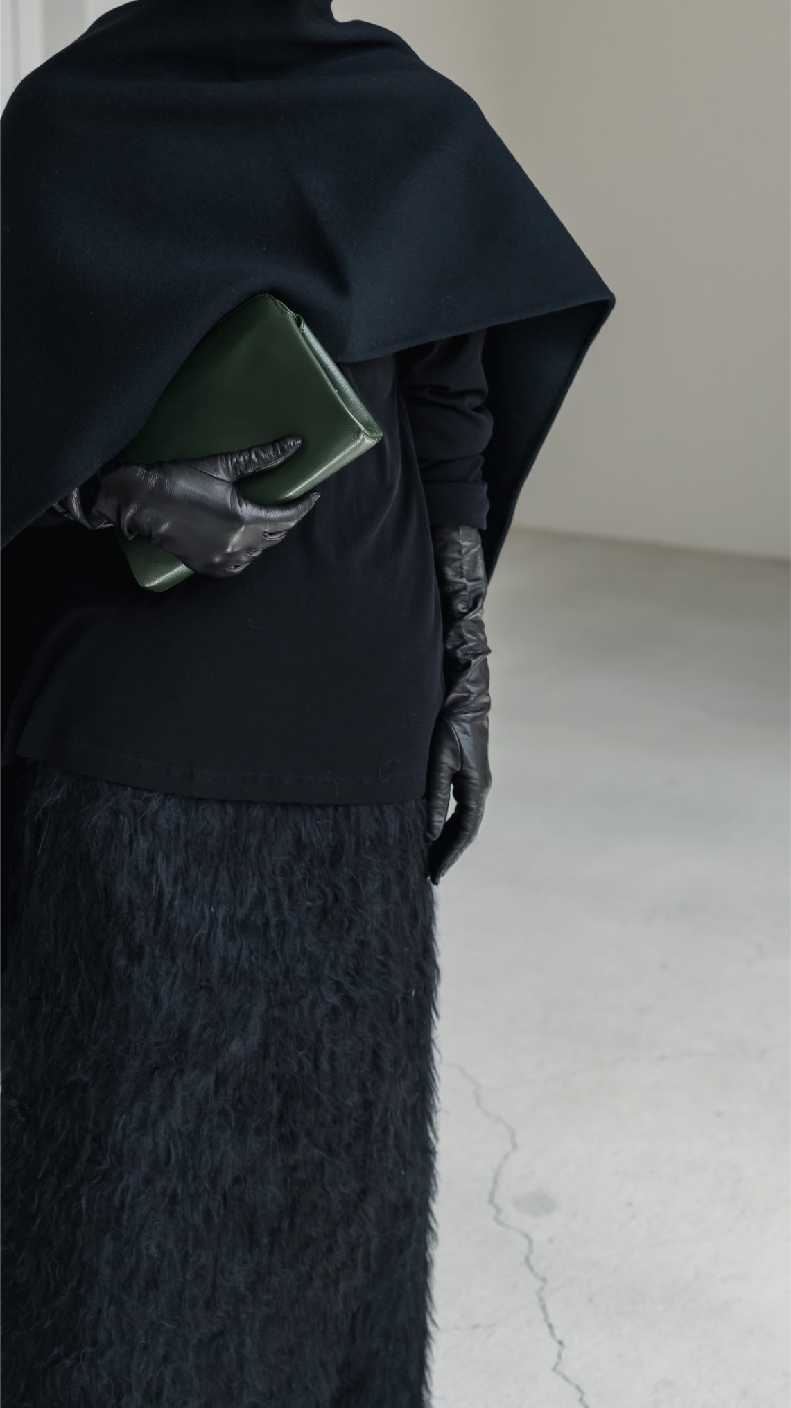【PRE ORDER】Calme Stole(black)