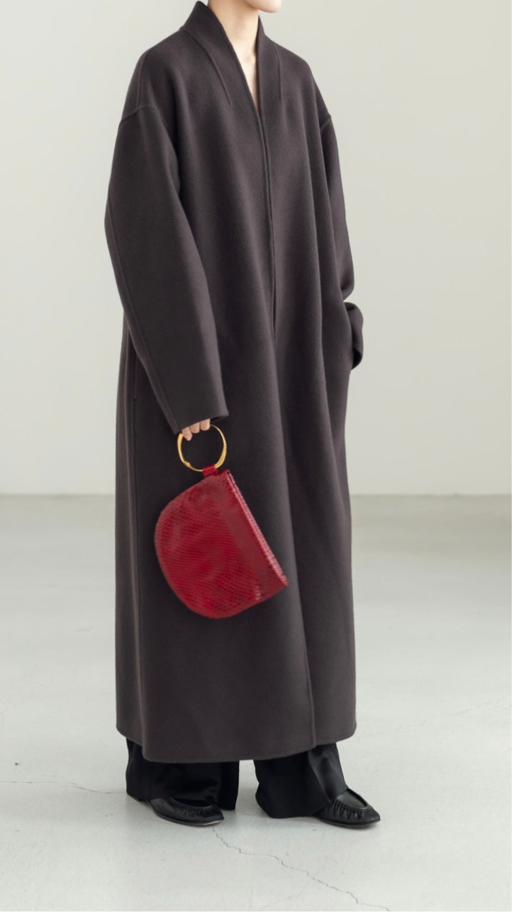 【PRE ORDER】Serene Robe Coat(sepia)