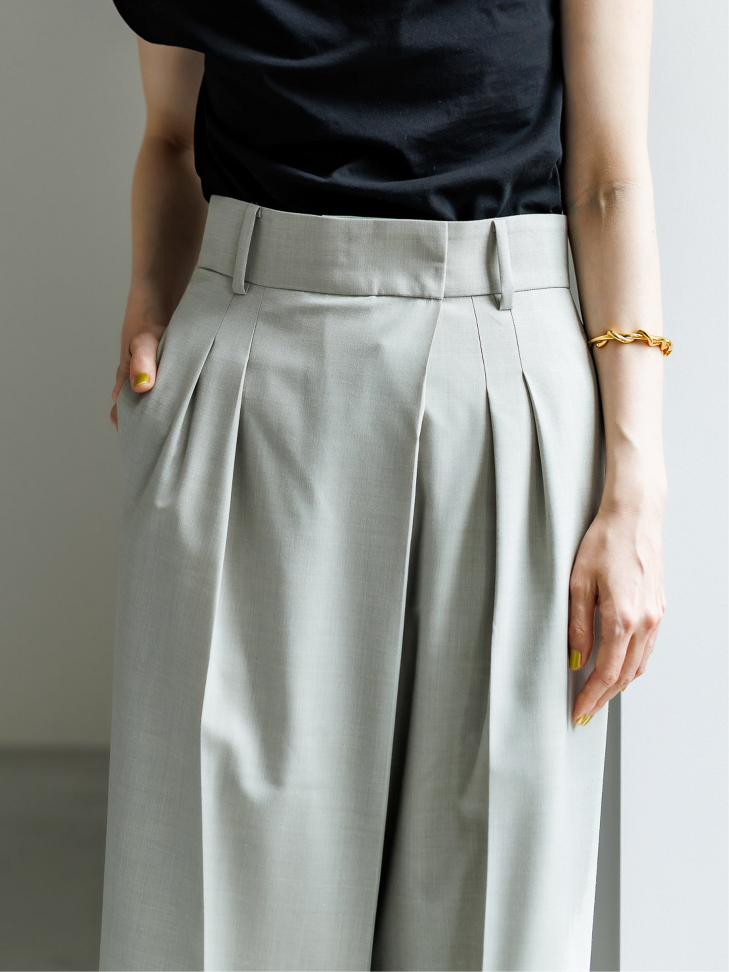 【PRE ORDER】WRAP TROUSER (3color)