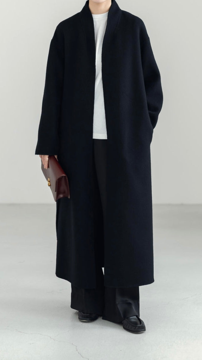 【PRE-ORDER】Satin Easy Pants (black)